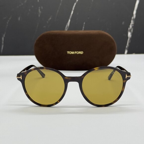 NEW TOM FORD ARAKI TF1184 52H POLARIZED HAVANA SUNGLASSES TOM FORD FT1184 52H main image 10